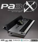 Korg PA3X61 61 key workstation with touch display keyboard