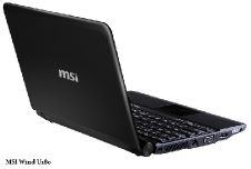 MSI Wind U180 -     Intel Atom N2800