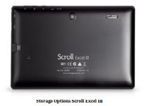 Storage Options Scroll Excel III -      